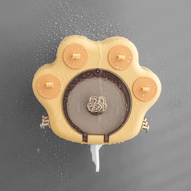 Giá Đỡ Cuộn Giấy Vệ Sinh Gắn Tường Đa Năng Chống Thấm Nước