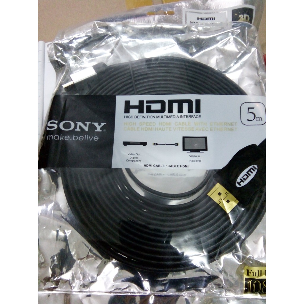 Cáp tín hiệu HDMI Sony 5m