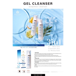 Gel rửa mặt Halora dành cho da khô