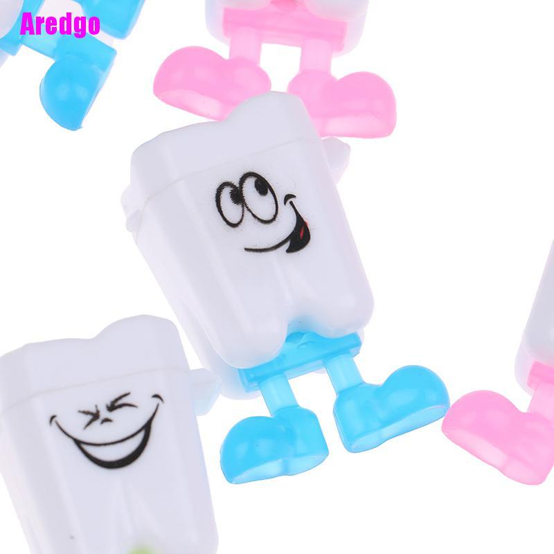 Set 10 hộp đựng răng sữa em bé hình chiếc răng dễ thương