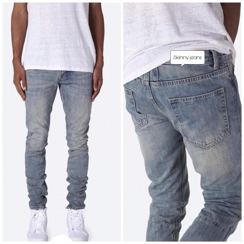 [Mã SKAMAP6 giảm 8% TỐI ĐA 50K đơn250K] QUẦN JEANS XANH SKINNY TRƠN VẢI XỊN ĐẸP FORM CHUẨN