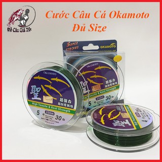Cước Câu Cá Okamoto 4 con cá Cước Câu Cá Đủ Size 250m