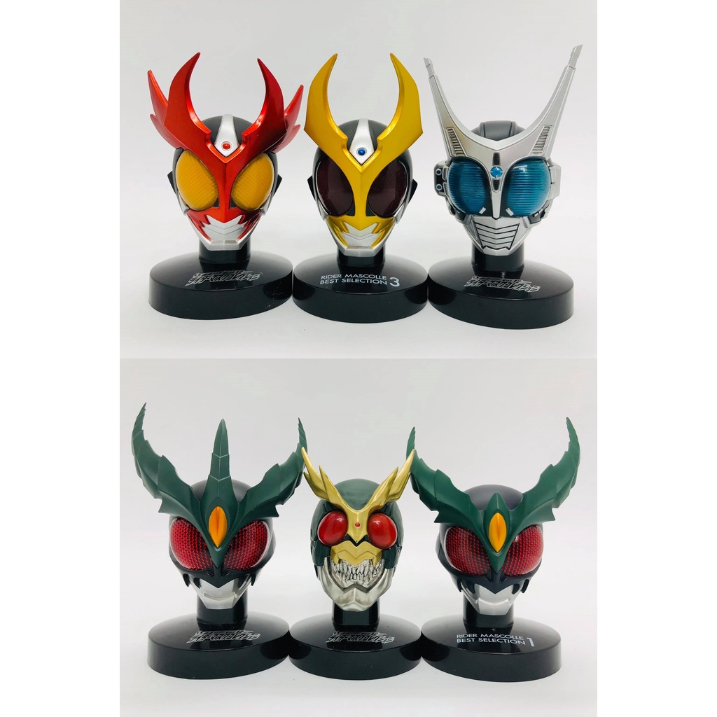 Đồ chơi mô hình Mask Rider Collection theo set Kuuga Agito Faiz - Kamen Rider Siêu nhân mặt nạ Kuuga Agito Faiz.
