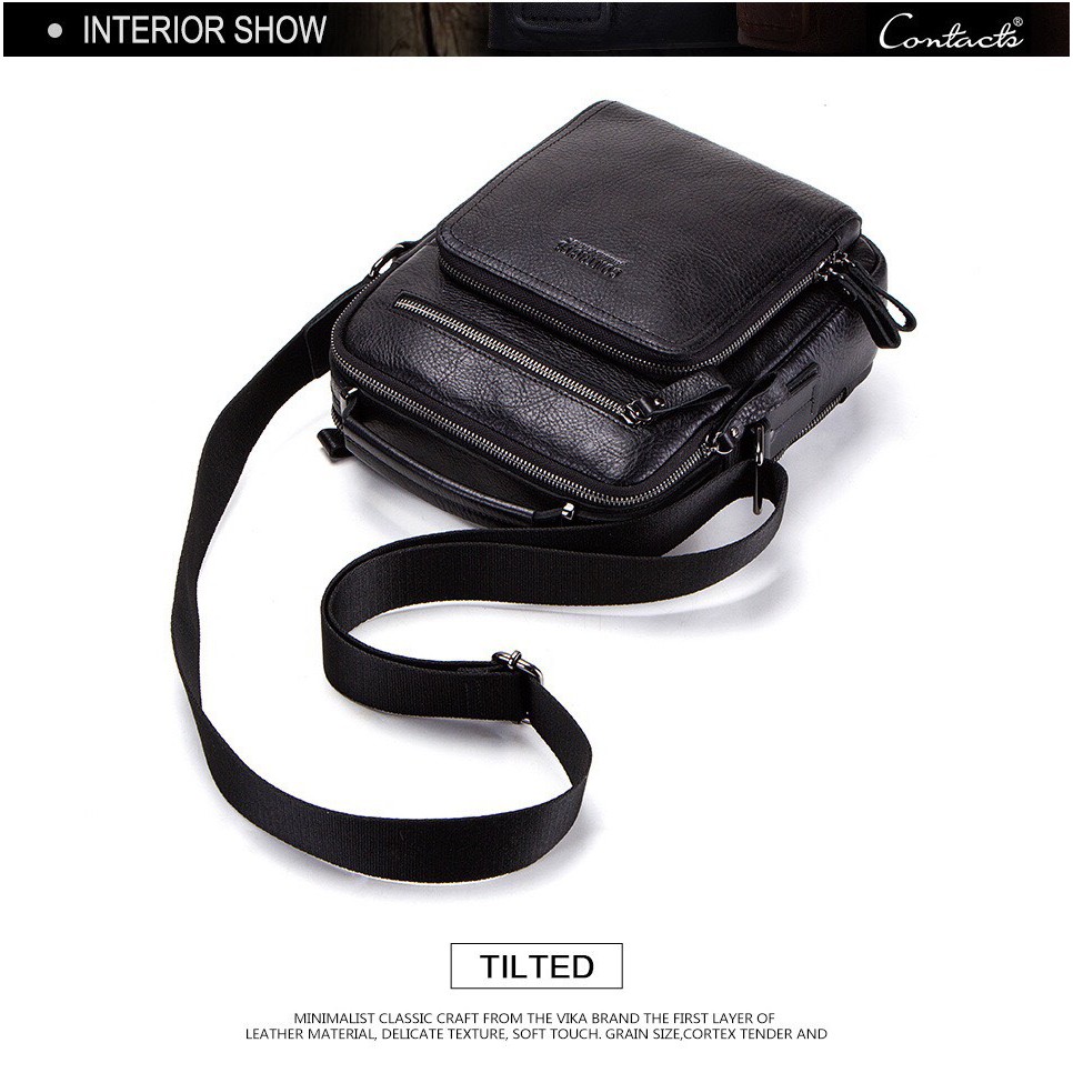 [BẢO HÀNH DA 10 NĂM] TÚI IPAD DA BÒ - TÚI ĐEO CHÉO | BigBuy360 - bigbuy360.vn