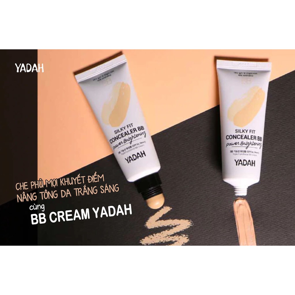 BB Cream che khuyết điểm trắng sáng da, Kem che khuyết điểm 3 in 1 che phủ hoàn hảo, tự nhiên - Hàng chính hãng Hàn Quốc