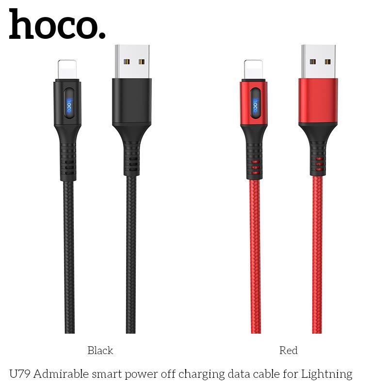 [hoco]DÂY CÁP SẠC TỰ NGẮT HOCO U79 DÙNG CHO IPHONE/ANDROID - CHÍNH HÃNG