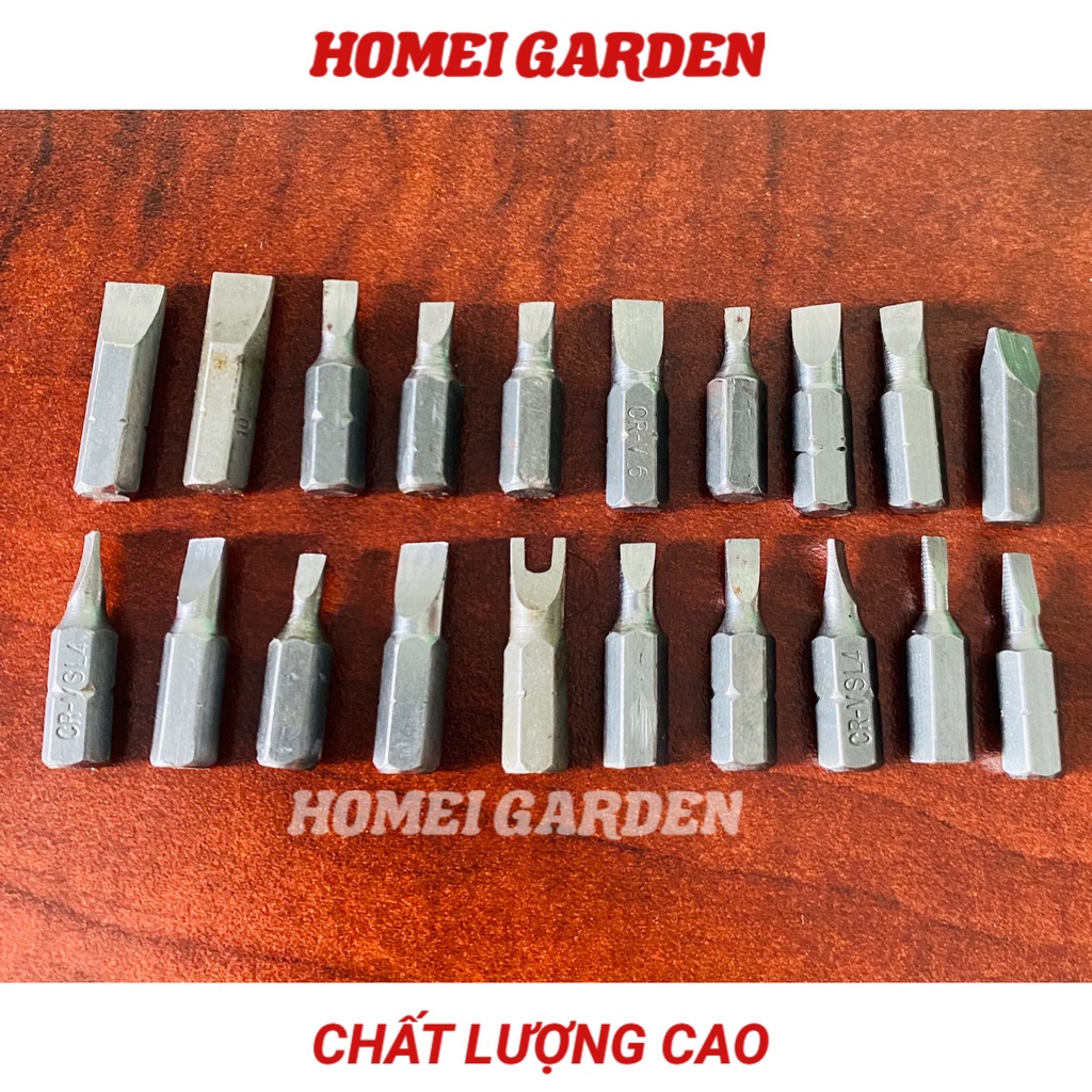 10 mũi tuốc nơ vít cho mũi khoan tiện lợi dễ sử dụng được làm bằng thép S2 cứng