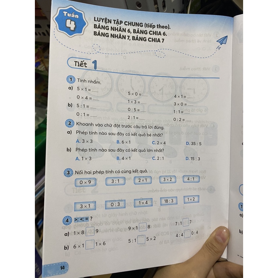 Sách - Toán 3 tập 1 dành cho buổi học thứ hai ( Kết nối tri thức )
