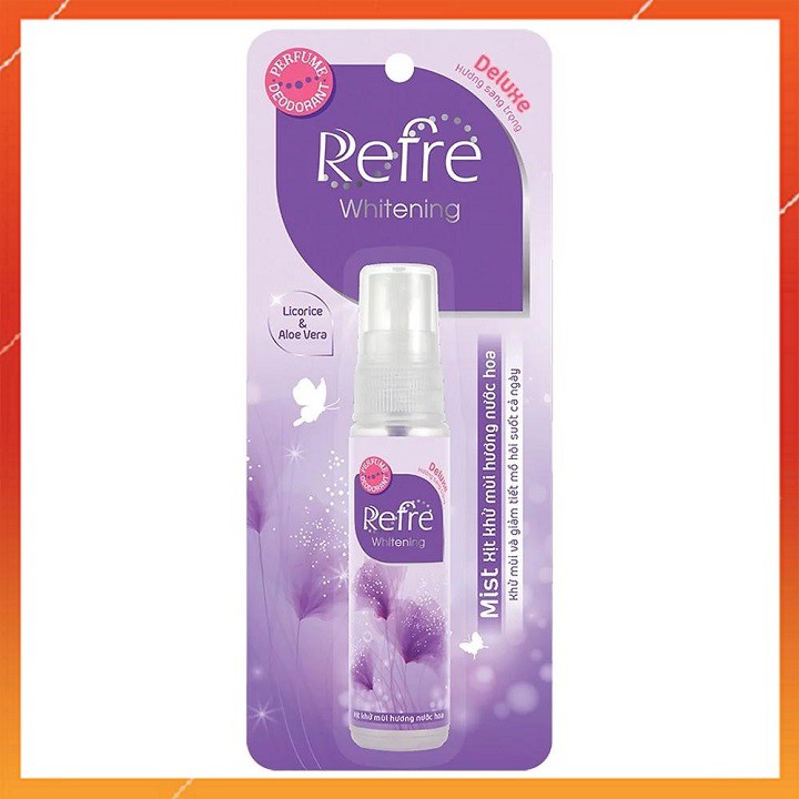 ⏩ Xịt khử mùi Refre 30ml - đủ mùi hương