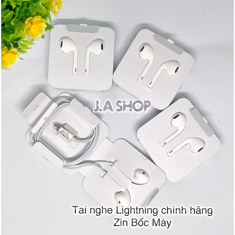 Tai Nghe Lightning iPhone iP7/8/X/XsMax++ Zin Bốc Máy Chính Hãng Bảo Hành 1 Đổi 1