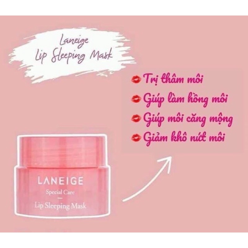 MẶT NẠ NGỦ CHO MÔI LANEIGE BERRY 3g