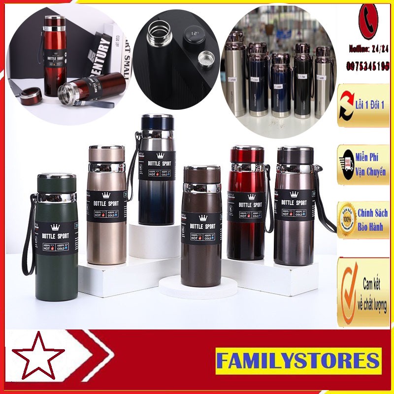 Bình Giữ Nhiệt Inox 304 Nóng Lạnh NHIỀU LOẠI Ly Giữ Nhiệt Nhiều Giờ 400ml-500ml-600ml-700ml-800ml-1000ml-1200ml-1500m