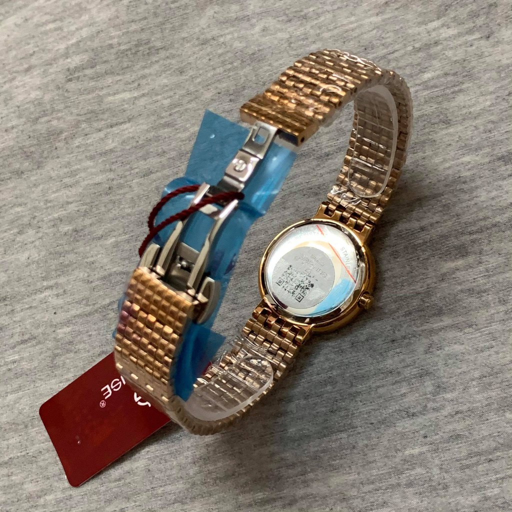 Đồng hồ Sunrise nữ chính hãng Nhật Bản L9807RG - kính saphire chống trầy - bảo hành