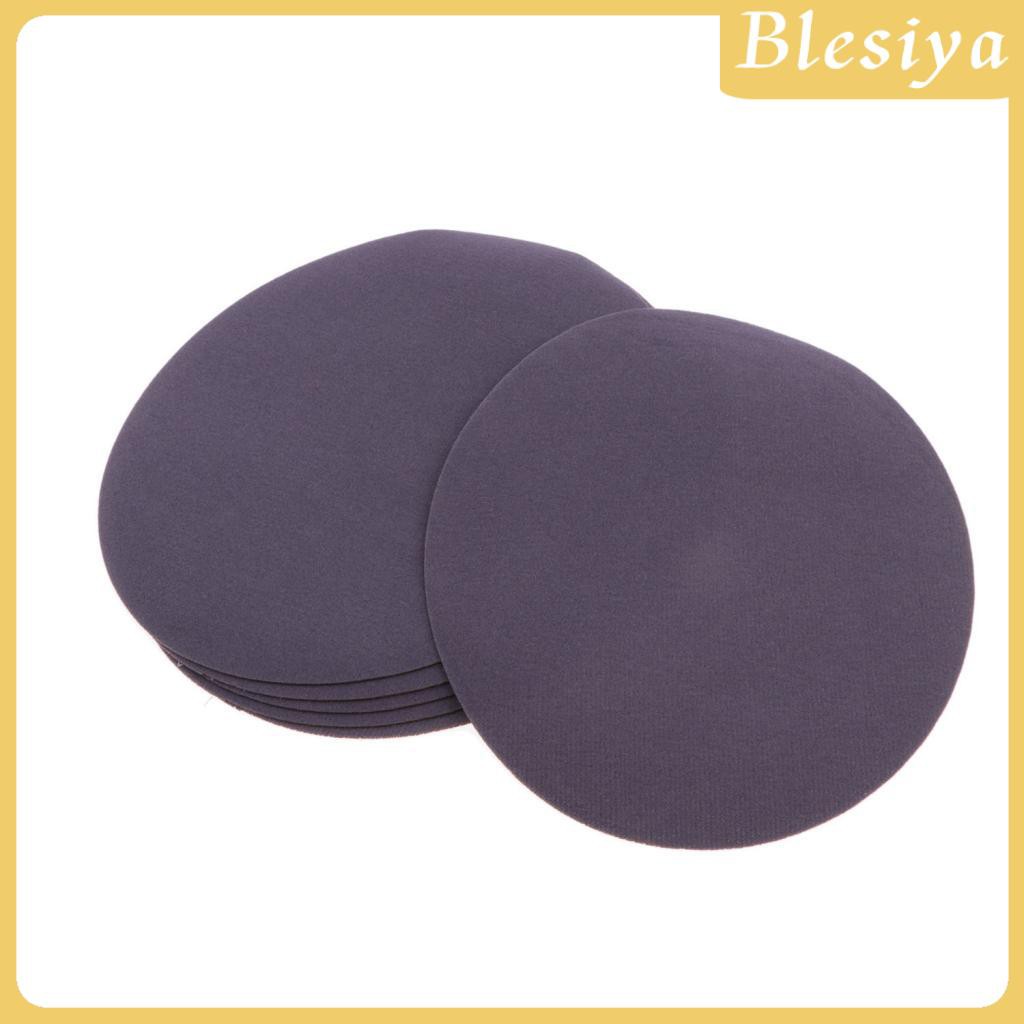 Bộ 6 Miếng Dán Quần Áo Bằng Da Lộn Hình Oval