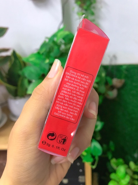 Son lì Gadania Lipstick Nhật bền màu, môi xinh ngay lập tức