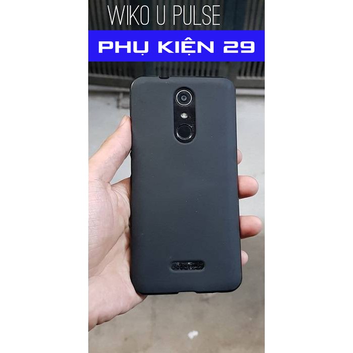 [Wiko Robby/Wiko U Pulse] Ốp lưng silicon dẻo nhám cao cấp Pudini