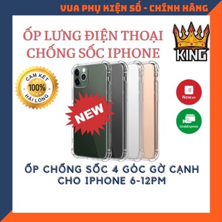Ốp lưng iphone chống sốc - chống va đập - trong suốt