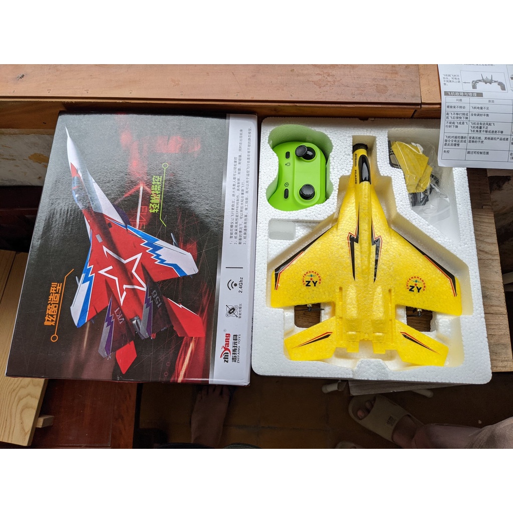 Máy bay điều khiển từ xa Mig zy 530, Zy 740, Zy 320, đồ chơi trẻ em, siêu bền, pin khỏe, tầm xa 150-500m