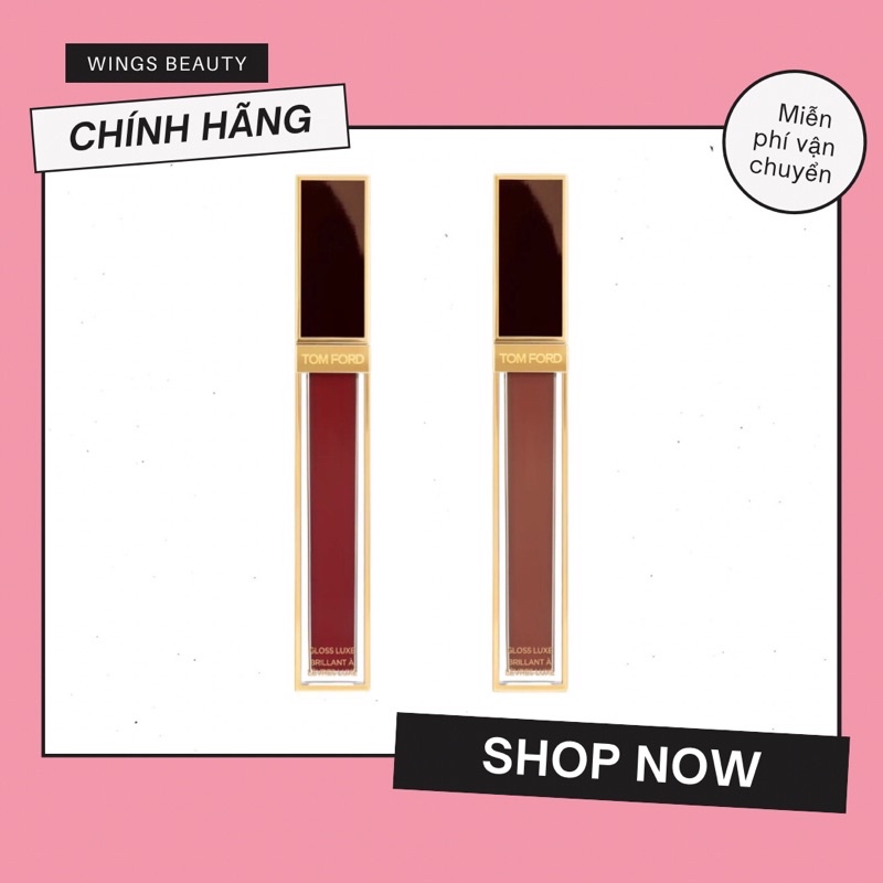 MUA 1 TẶNG 1 - Son kem bóng TOM FORD Gloss Luxe 5.5ml