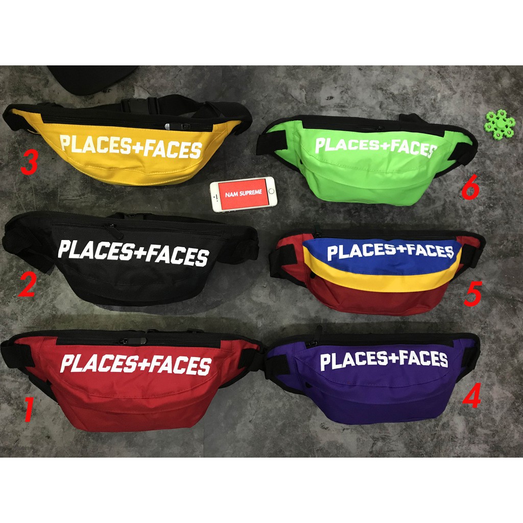 🔥 (SALE TẾT 50%) Túi Đeo Chéo Places + Faces - Phản Quang Trong Đêm | Hàng Cao Cấp