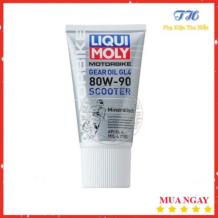 Nhớt Hộp Số Liqui Moly Moto Biker Gear Oil 80W-90 - Nhớt Láp Của Đức Cho Xe Tay Ga