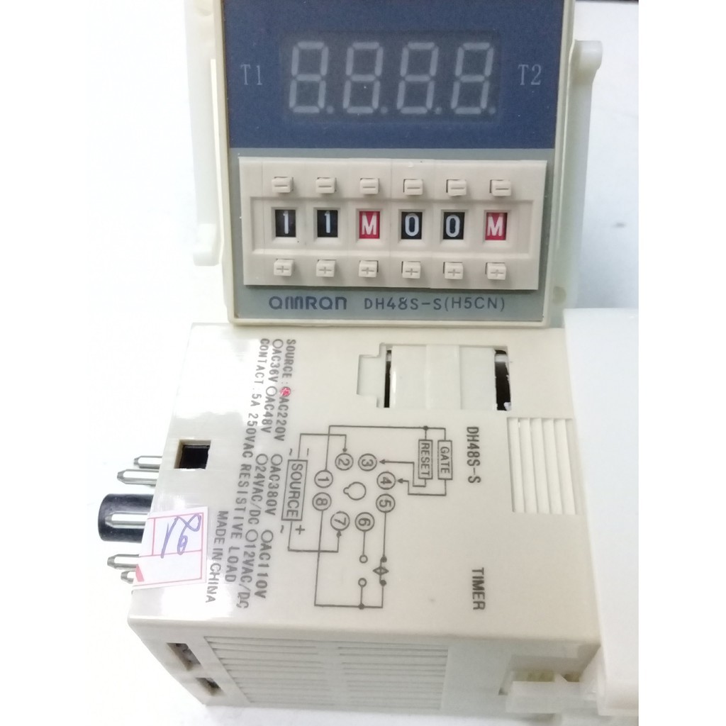 Timer DH48S-2Z, Relay Thời Gian Omron DH48S-S Bộ 2