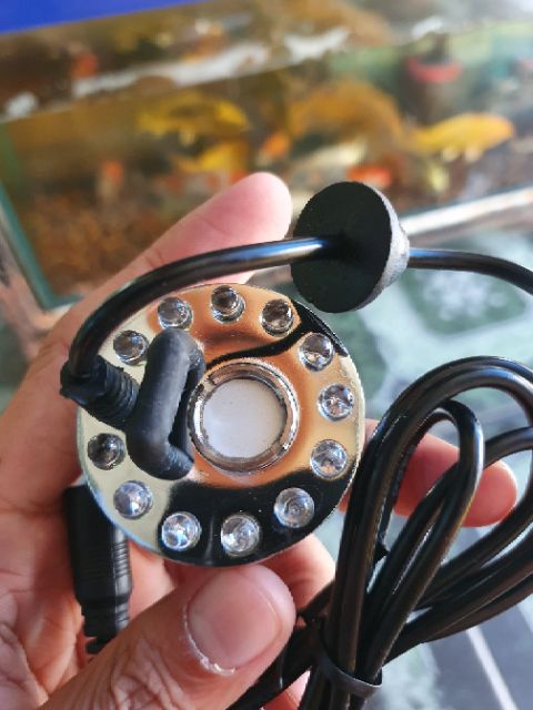 MÁY PHUN TẠO KHÓI HỒ CÁ NON BỘ KẾT HỢP ĐÈN NHIỀU MÀU