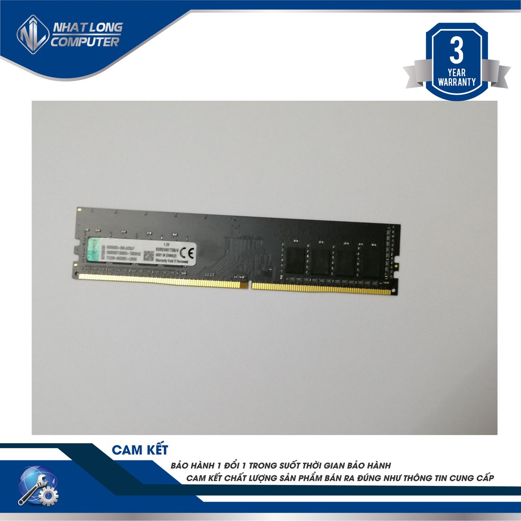 Bộ nhớ Ram DDR4 Kingston 4Gb bus 2400Ghz
