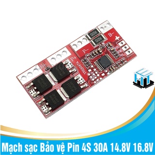 MẠCH SẠC VÀ BẢO VỆ PIN 4S 30A  lithium