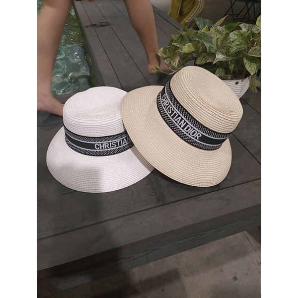 Mũ cói thời trang