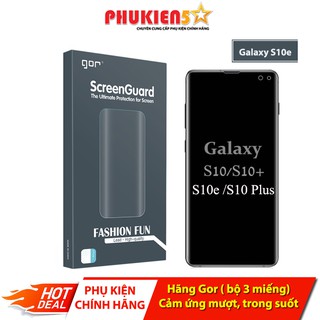Miếng dán màn hình Samsung S10e Full màn hãng Gor cao cấp