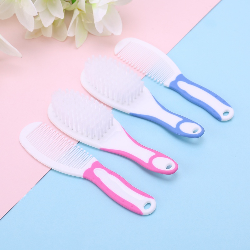 1 Bộ Lược Chải Tóc Massage Da Đầu Cho Trẻ Sơ Sinh