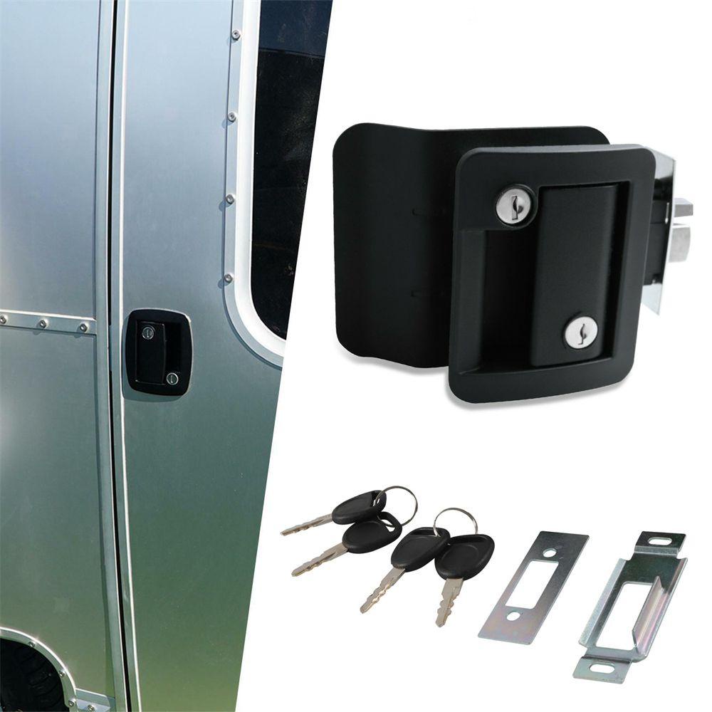 Bộ Ổ Khóa Cửa Du Lịch Kèm Chìa Khóa Và Núm Vặn Bằng Hợp Kim Nhôm RV