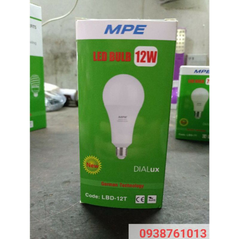 BÓNG ĐÈN LED BULB 12W MPE