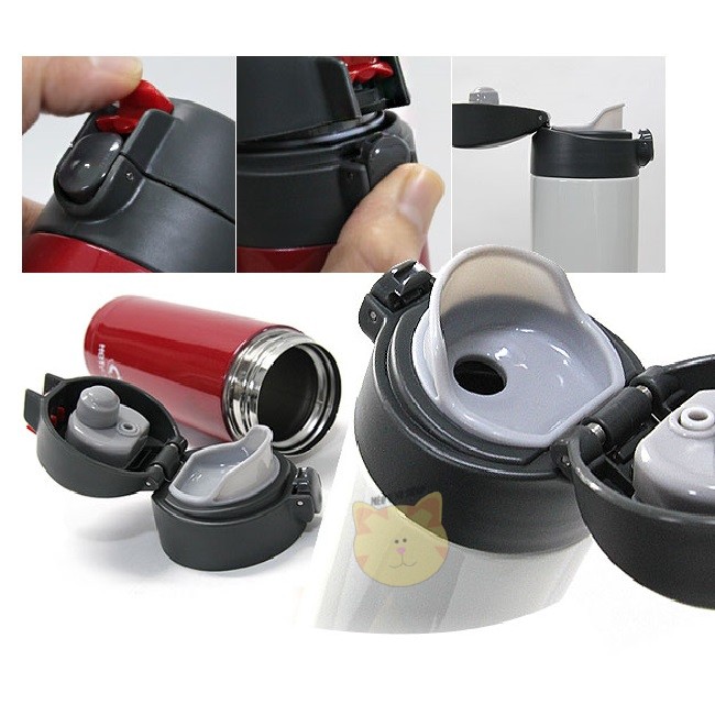 Bình Giữ Nhiệt Lock&amp;Lock Cherry Vacuum 450ml LHC540