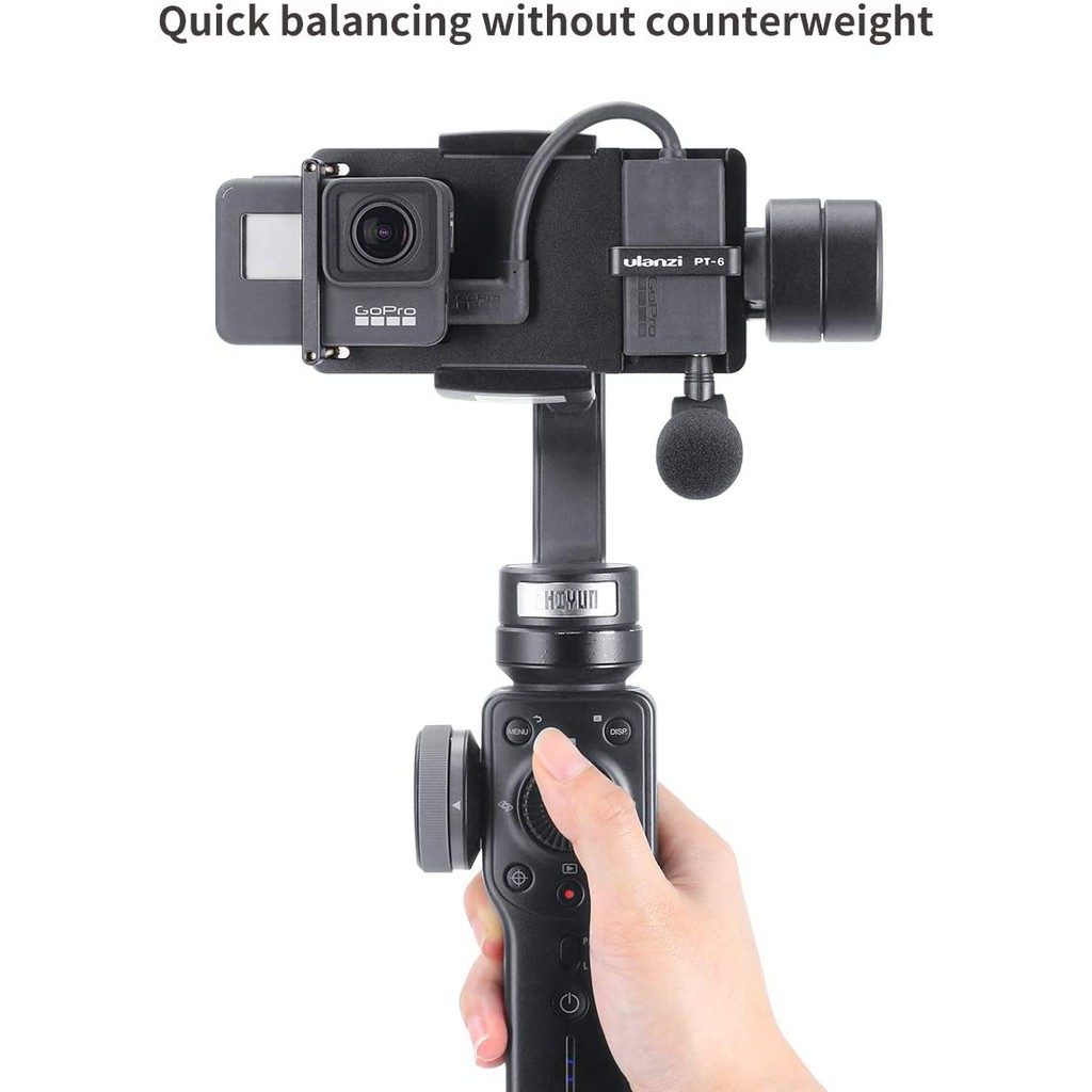 Ulanzi PT- 6 Adapter Gimbal sử dụng cho Gopro