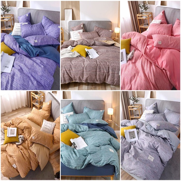 Bộ chăn ga cotton Tici Xước 2020 cao cấp nhập khẩu Hàn Quốc đủ size đủ màu (không kèm ruột)