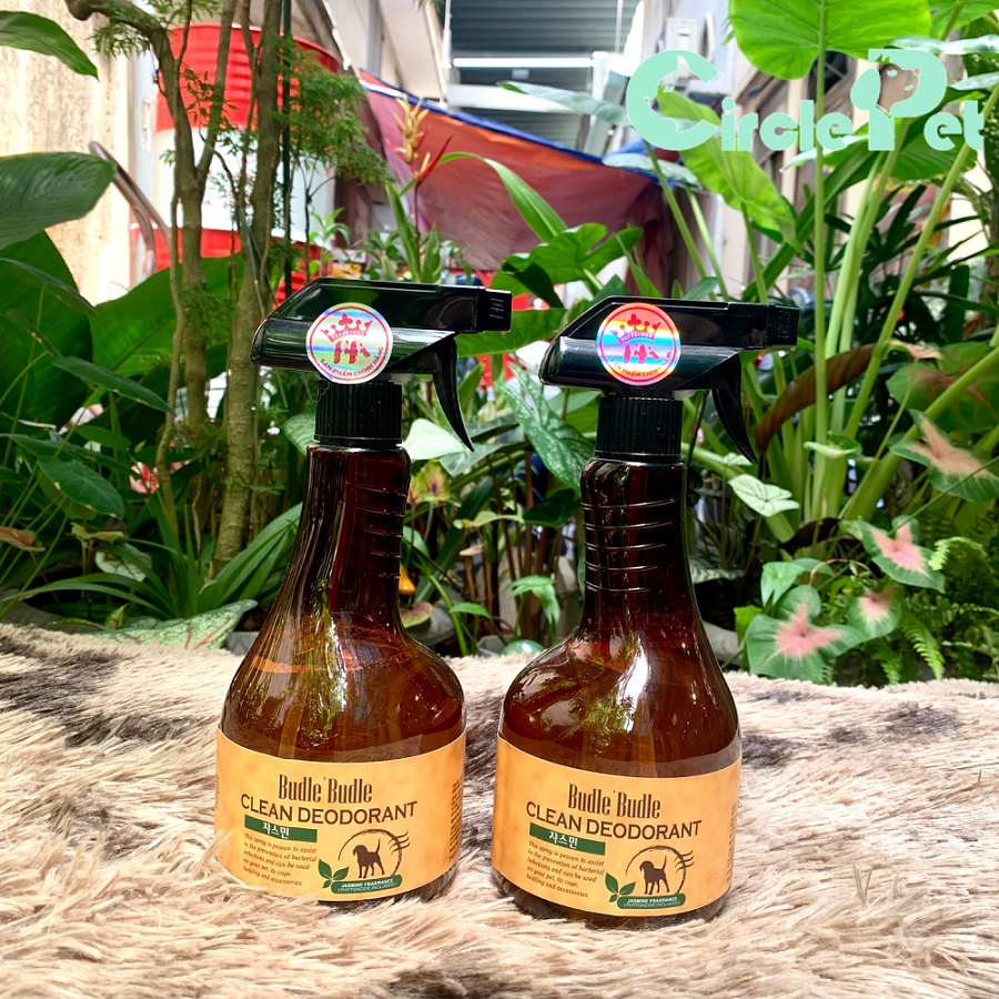 Xịt Khử Mùi Dưỡng Lông Budle'Budle Dành Cho Thú Cưng Baby Powder 530ml - Circle Pet