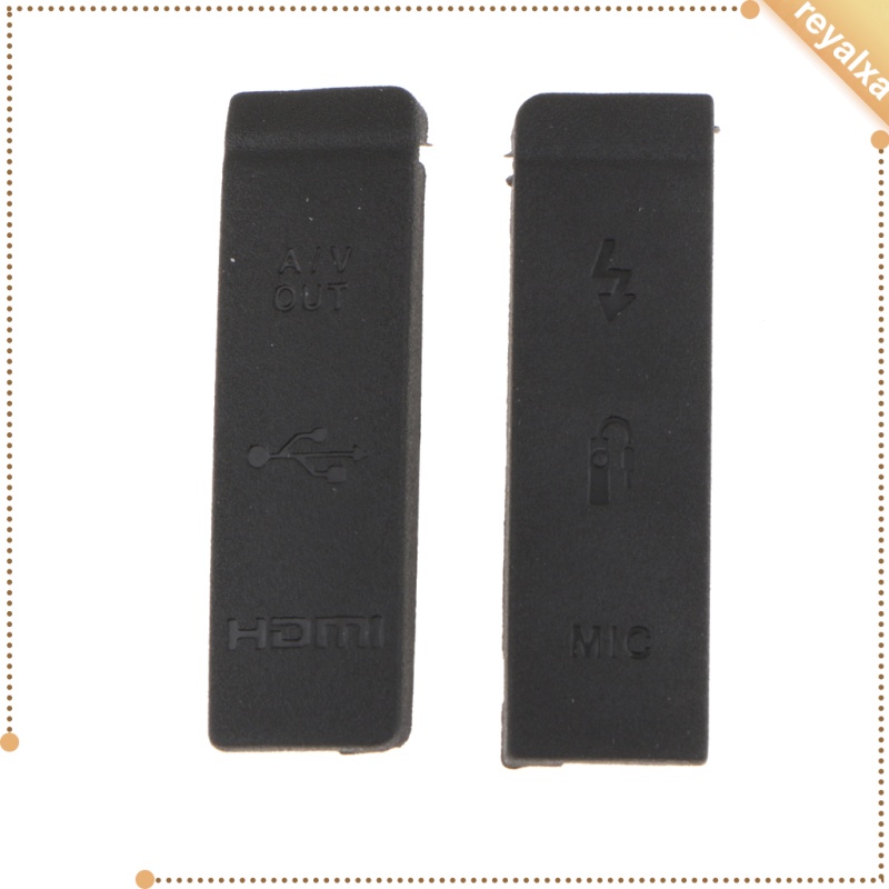 Nắp Cao Su Chống Bụi Cổng USB HDMI Thay Thế Cho Máy Ảnh Kỹ Thuật Số Canon EOS 5D2 5D Mark II