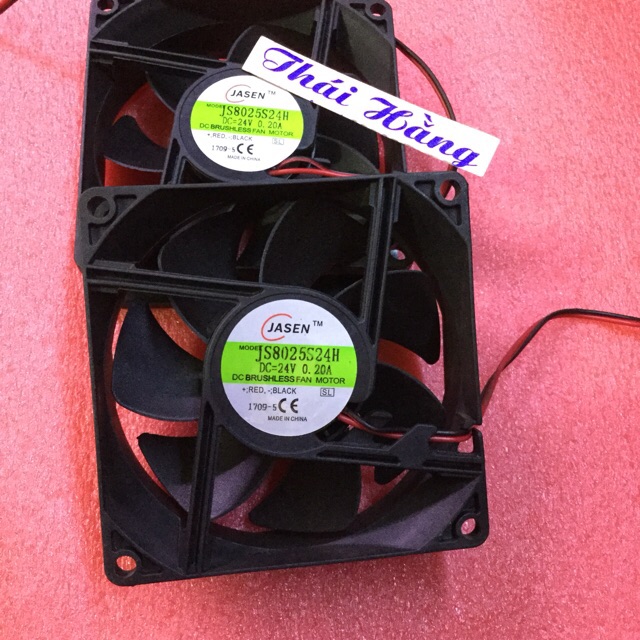 Quạt 8x8 (24 v ) giá cho 2 chiếc