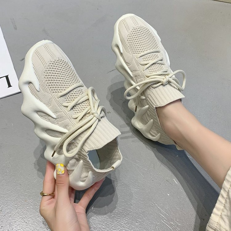 Giày thể thao IELGY thoáng khí thời trang phong cách dễ phối đồ cho nữ