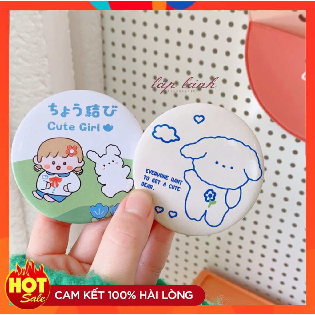 [HOT] GƯƠNG KÍNH MINI TRANG ĐIỂM CẦM TAY BỎ TÚI SIÊU CUTE TIỆN LỢI XINH XẮN 214GTDMI (GIAO NGẪU NHIÊN)