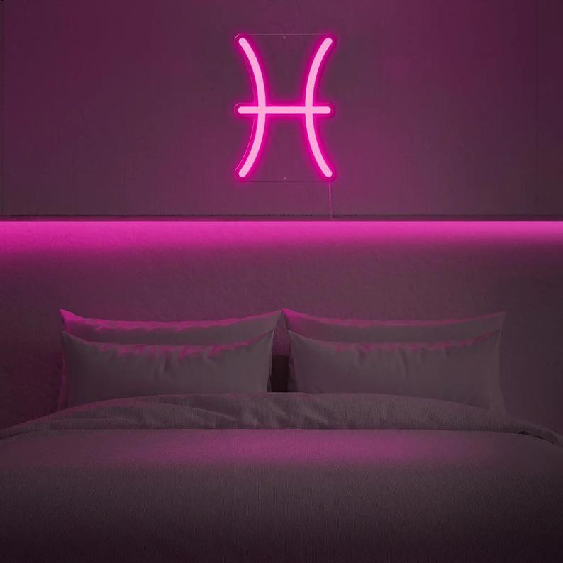 Đèn led Neon trang trí hình Cung Hoàng Đạo| Đèn neon trang trí phòng ngủ, treo tường