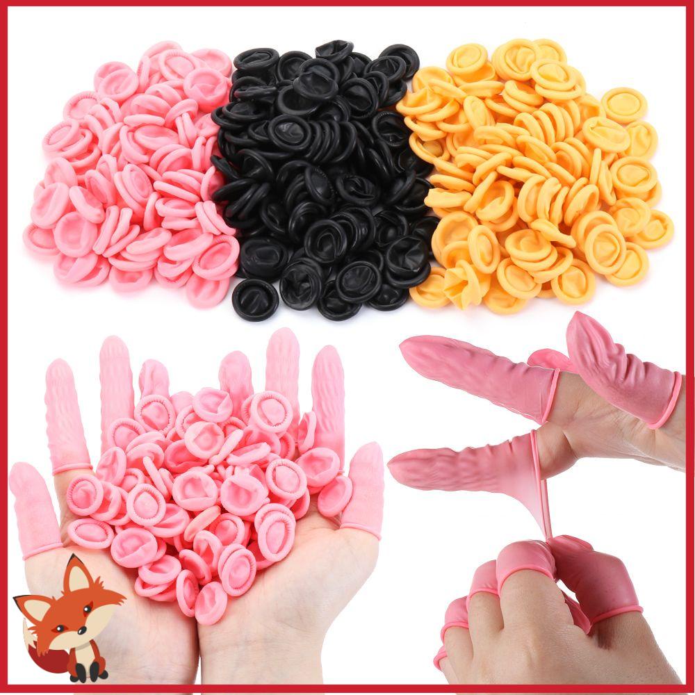 100/300 Găng ngón tay chống tĩnh điện bằng cao su tự nhiên