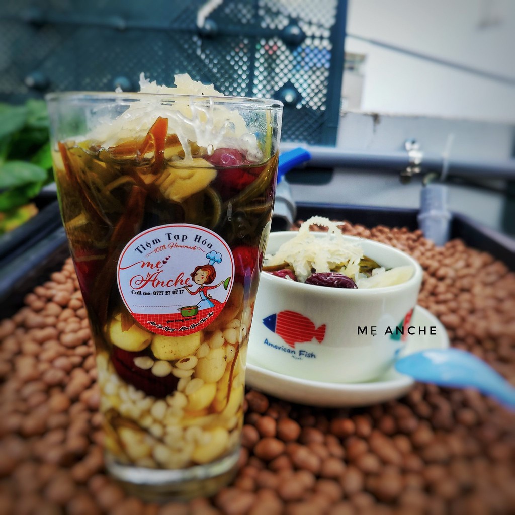 🥣 Chè sâm bổ lượng - set nguyên liệu nấu 8 -10 ly chè[set nặng 220g không kèm đường phèn] | BigBuy360 - bigbuy360.vn