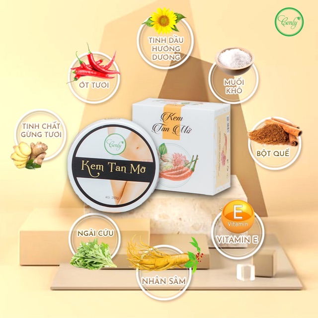 Kem Tan Mỡ Cenly( tặng bao tay-dây đo) | BigBuy360 - bigbuy360.vn
