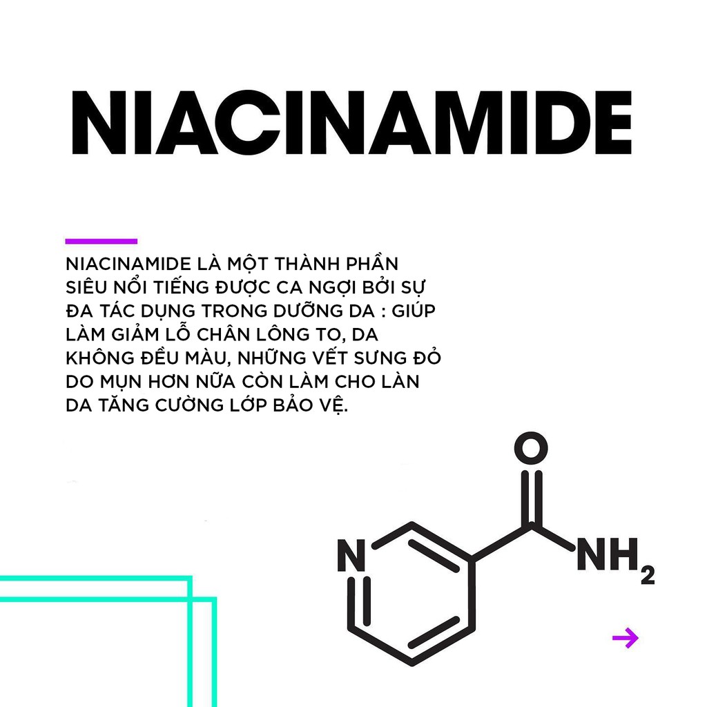 Serum Niacinamide 10% + Zinc 1% THE ORDINARY tinh chất giảm thâm mụn cải thiện da mụn ORDI27