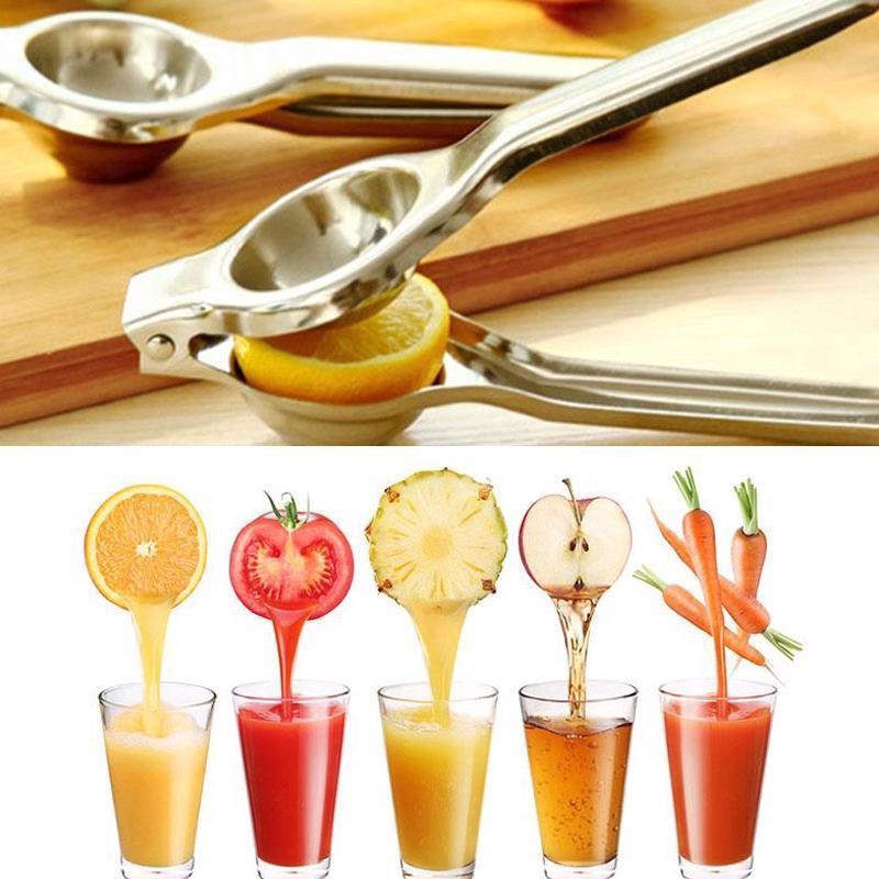 Mini Stainless Steel Fruits Squeezer Orange Hand Manual Juicer Food Kitchen Tools