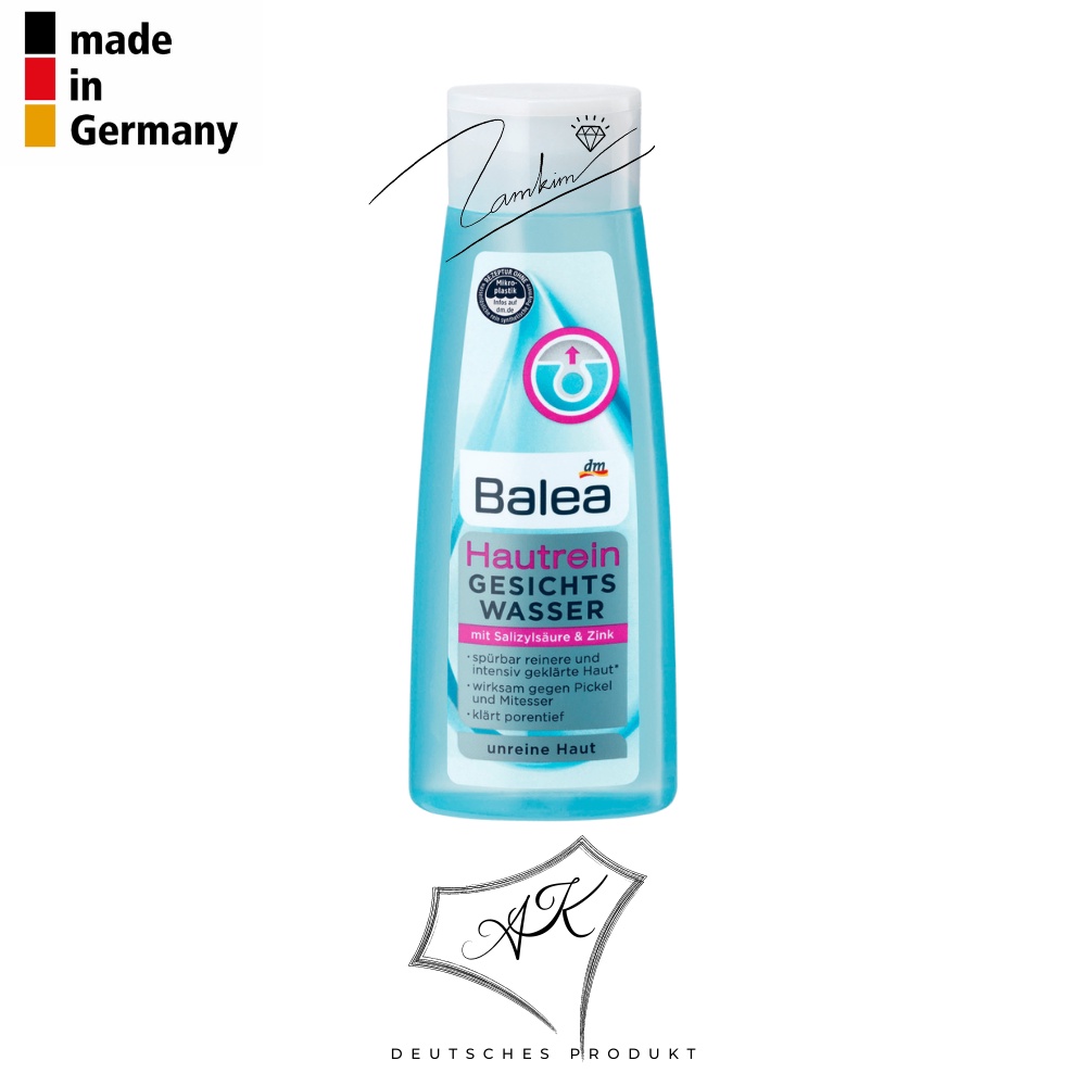 Tẩy trang Balea - hàng nội địa Đức - sạch sâu, thông thoáng lỗ chân lông