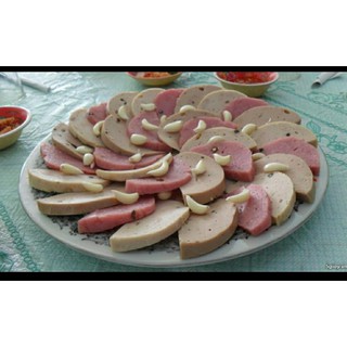 2 Chả LỤA Cô 4 Đặc Sản Bình Định  (1 cây 500gr)